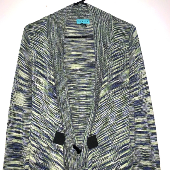 🎃- Anthropologie Stacia sz S Bamboo. (Lyocell) Cotton Blend Long Line Cardigan - Picture 3 of 10